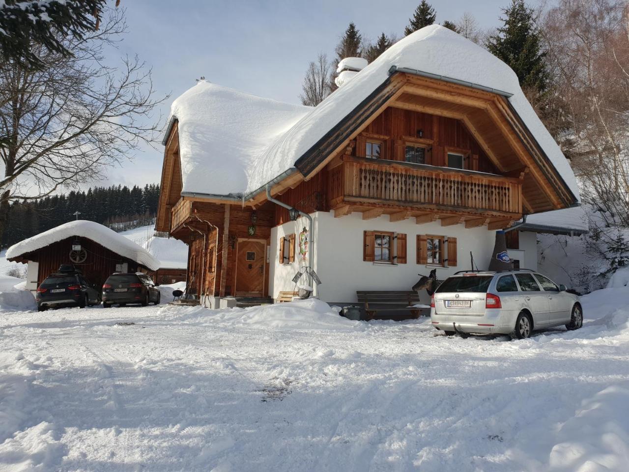 Вилла Waldheimathuette Санкт-Катрайн-ам-Хауэнштайн Экстерьер фото